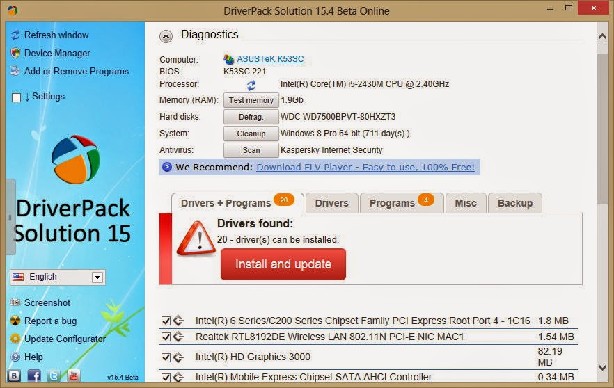 driver pack solutions offline free download
